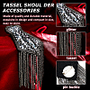 2Pcs Fashionable Tassel Epaulettes DIY-FH0008-89B-B-5