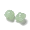 Baking Paint Transparent Glass Beads GLAA-C035-01G-2