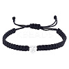 1Pc Adjustable Nylon Cord Braided Bracelets for Women Men BJEW-LP0001-34A-P-1