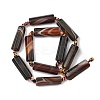 Natural Banded Agate/Striped Beads Strands G-A306-B02-01-3