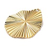 Ion Plating(IP) 304 Stainless Steel Pendants X-STAS-M323-37G-2