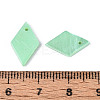 Spray Painted Natural Freshwater Shell Pendants BSHE-T014-07D-3
