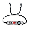 Miyuki Seed Braided Bead Bracelet BJEW-P269-33-2