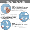 4Bags Acrylic Star Stickers DIY-GF0012-46B-6