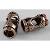 Tibetan Style Hollow Beads LS-RLF0845Y-1