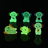 Luminous Resin Triceratops Display Decorations RESI-T026-02M-3