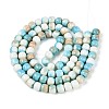 Ombre Effect Dyed Glass Beads Strands GLAA-N067-01A-03-2
