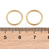 Ion Plating(IP) 304 Stainless Steel Closed Jump Rings STAS-G393-06G-11-2