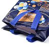 Hanukkah Theme Non-Woven Reusable Folding Gift Bags with Handle ABAG-NH0001-01B-3