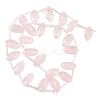 Natural Madagascar Rose Quartz Beads Strands G-P607-A06-01-3
