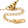 Ion Plating(IP) 304 Stainless Steel Paperclip Chain Necklaces NJEW-S004-04G-3