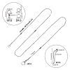 DIY Necklace Making Kits STAS-UN0005-37-3