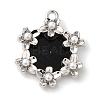 Flower Rack Plating Alloy Pendants FIND-I039-023B-P-1