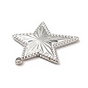 Non-Tarnish 304 Stainless Steel Pendants STAS-P312-14P-3