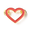 Love Word Heart Flipped Enamel Pins Set JEWB-C012-03A-4