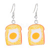 Resin Food Model Dangle Earrings PW-WG47C1D-01-1