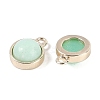 Natural Chrysoprase Pendants G-K372-03G-06-2