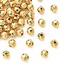 SHEGRACE Brass Round Beads XGRPCU042-293G-1
