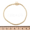 European Brass Chain Bracelet Making BJEW-A164-03G-5