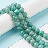 Natural Amazonite Beads Strands G-F461-12-8mm-01-4