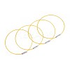 Steel Wire Bracelet Cord DIY Jewelry Making TWIR-R004-02-1