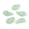 Transparent Glass Teardrop Charms GLAA-T030-03-02-1