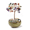 Natural Mixed Stone Chips Tree Decorations DJEW-M012-02C-1