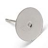 Tarnish Resistant 304 Stainless Steel Stud Earring Findings STAS-T001-14-2