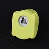 Random Single Color or Random Mixed Color Mini Plastic Craft Paper Punch Sets for Scrapbooking & Paper Crafts LS-AJEW-L051-17-2