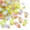 200Pcs Transparent ABS Plastic Pendants PALLOY-CJ00120-9