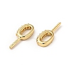 Rack Plating Brass Micro Pave Clear Cubic Zirconia Peg Bails KK-H431-58G-3