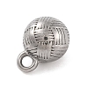 Non-Tarnish 304 Stainless Steel Charms LS-STAS-Z077-05P-2