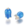 Alloy Enamel Beads PALLOY-E570-01S-C-2