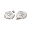Non-Tarnish 304 Stainless Steel Pendants STAS-B032-14P-3
