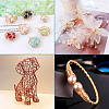 Round Copper Beading Wire for Jewelry Making YS-TAC0004-0.4mm-06-8