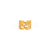 304 Stainless Steel Cuff Open Rings WG78D4A-01-3