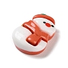 Christmas Theme Opaque Resin Decoden Cabochons RESI-F053-C11-2