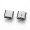 Tarnish Resistant 201 Stainless Steel Slide Charms STAS-G187-29P-A-2