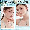150Pcs 202 Stainless Steel Ball Stud Earring Findings STAS-SP0001-52C-P-5