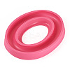 1Pc Plastic Oval Bobbin Holder AJEW-TA0003-08A-2
