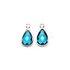 Faceted Glass Pendants LS-FIND-WH0097-40I-1