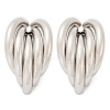 201 Stainless Steel Stud Earrings EJEW-Q026-23P-2