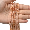 Natural Pink Aventurine Beads Strands G-A280-C13-01-1