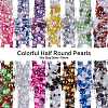 60g Resin patch multi size mixed pearl patch DIY jewelry accessories(2 bags) JX586N-4