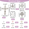 DIY Rosary Bracelet Necklace Making Kit DIY-AR0002-77-2