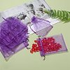 Organza Gift Bags with Drawstring OP-R016-13x18cm-20-5