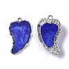 Druzy Resin Pendants X-RESI-T039-010-2