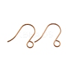 Ion Plating(IP) 316 Stainless Steel French Earring Hooks JX138RG-1