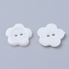 Acrylic Sewing Buttons for Costume Design X-BUTT-E074-B-10-3