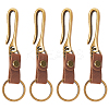 4Pcs Alloy U Shape Belt Hook Keychains KEYC-SC0002-19A-1